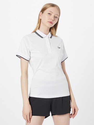 DUNLOP Performance Shirt in White: front