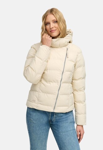 Ragwear Winterjas 'Harlen' in Beige: voorkant