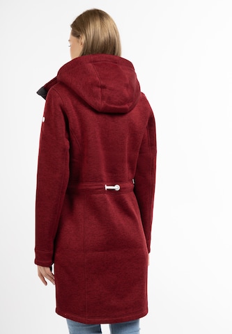 DreiMaster Maritim Fleece jas 'Grassland' in Rood