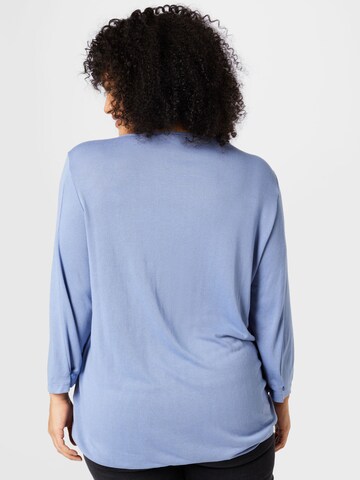 T-shirt Tom Tailor Women + en bleu