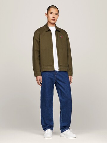 Veste mi-saison 'Embroidery' Tommy Jeans en vert