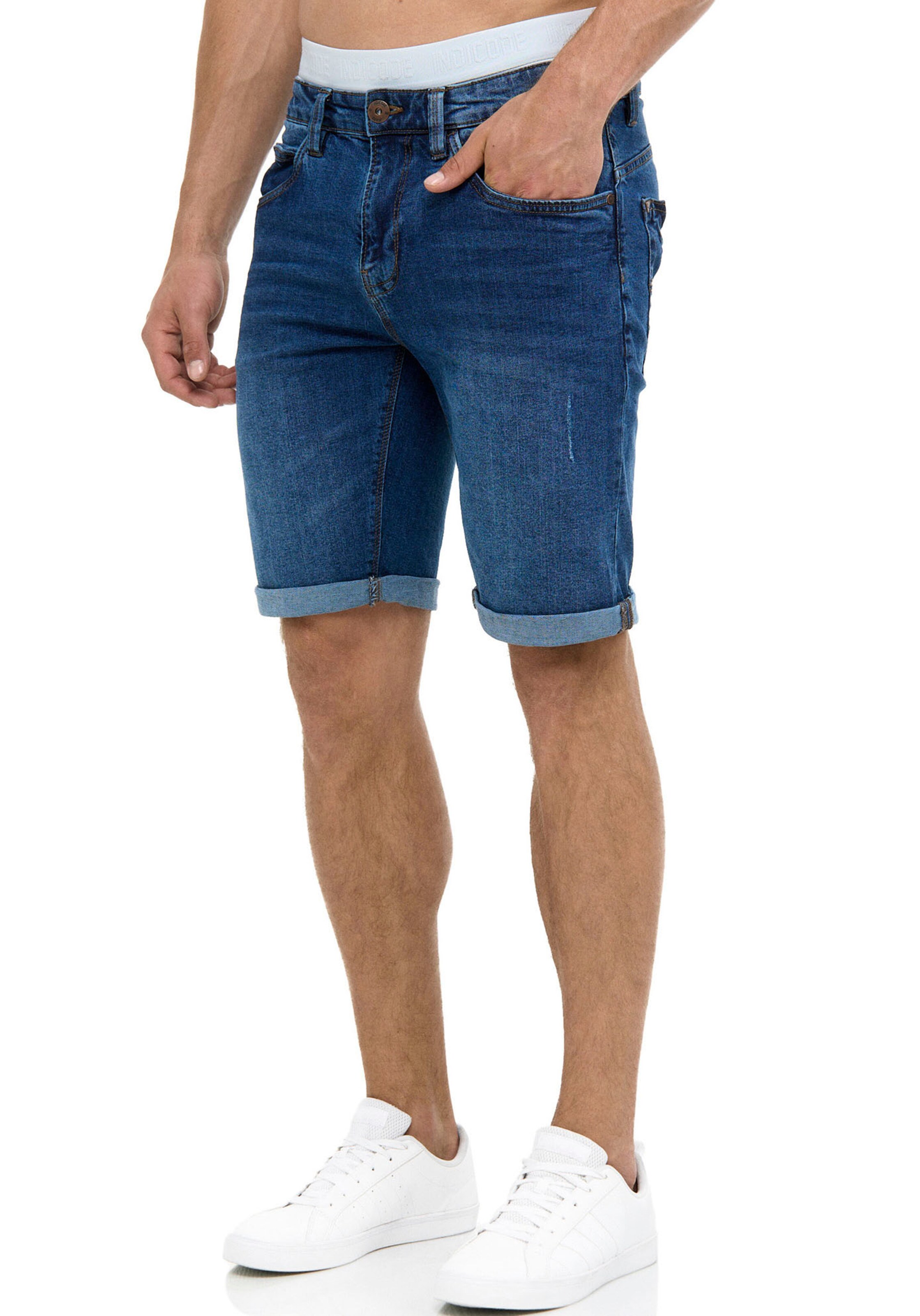 INDICODE JEANS Regular Pants in Blue