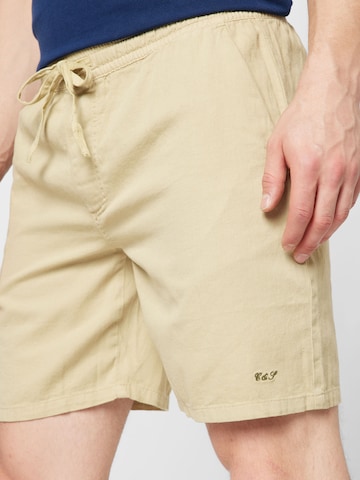 COLOURS & SONS - regular Pantalón en beige