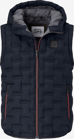 S4 Jackets Vest in Blue: front