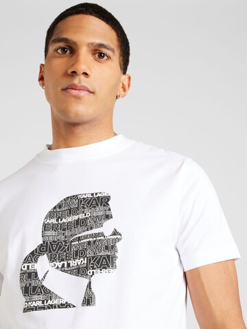 T-Shirt Karl Lagerfeld en blanc