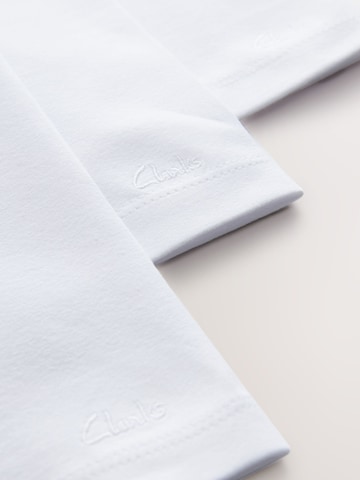 CLARKS Skinny Shorts 'Radlerhorts' in Weiß