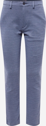 Coupe slim Pantalon 'Bleecker' TOMMY HILFIGER en bleu : devant