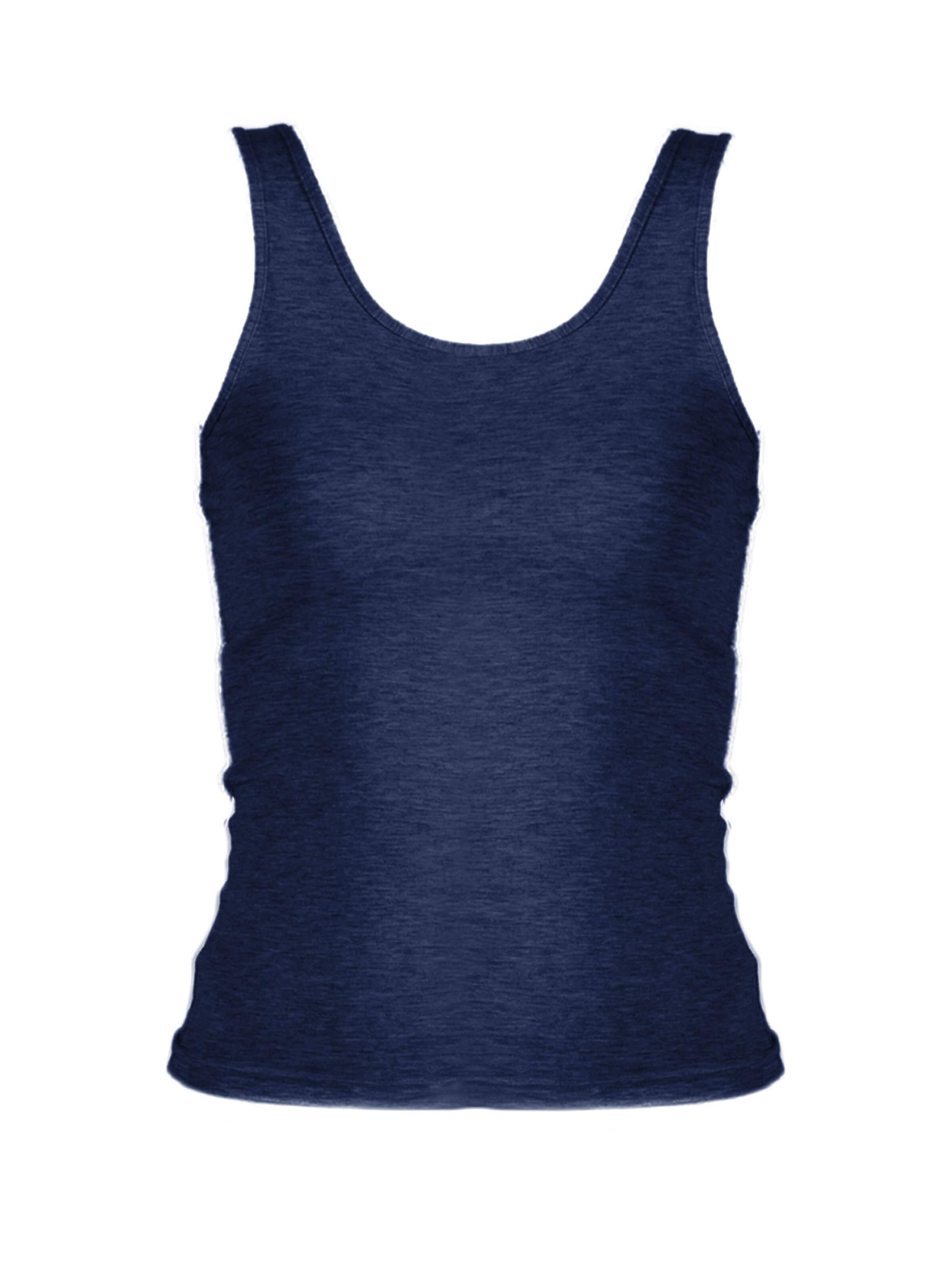 Nina von C. Undershirt 'Light&Easy' in Blue: front