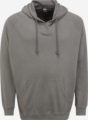 Urban Classics Sweatshirt in Grey: front