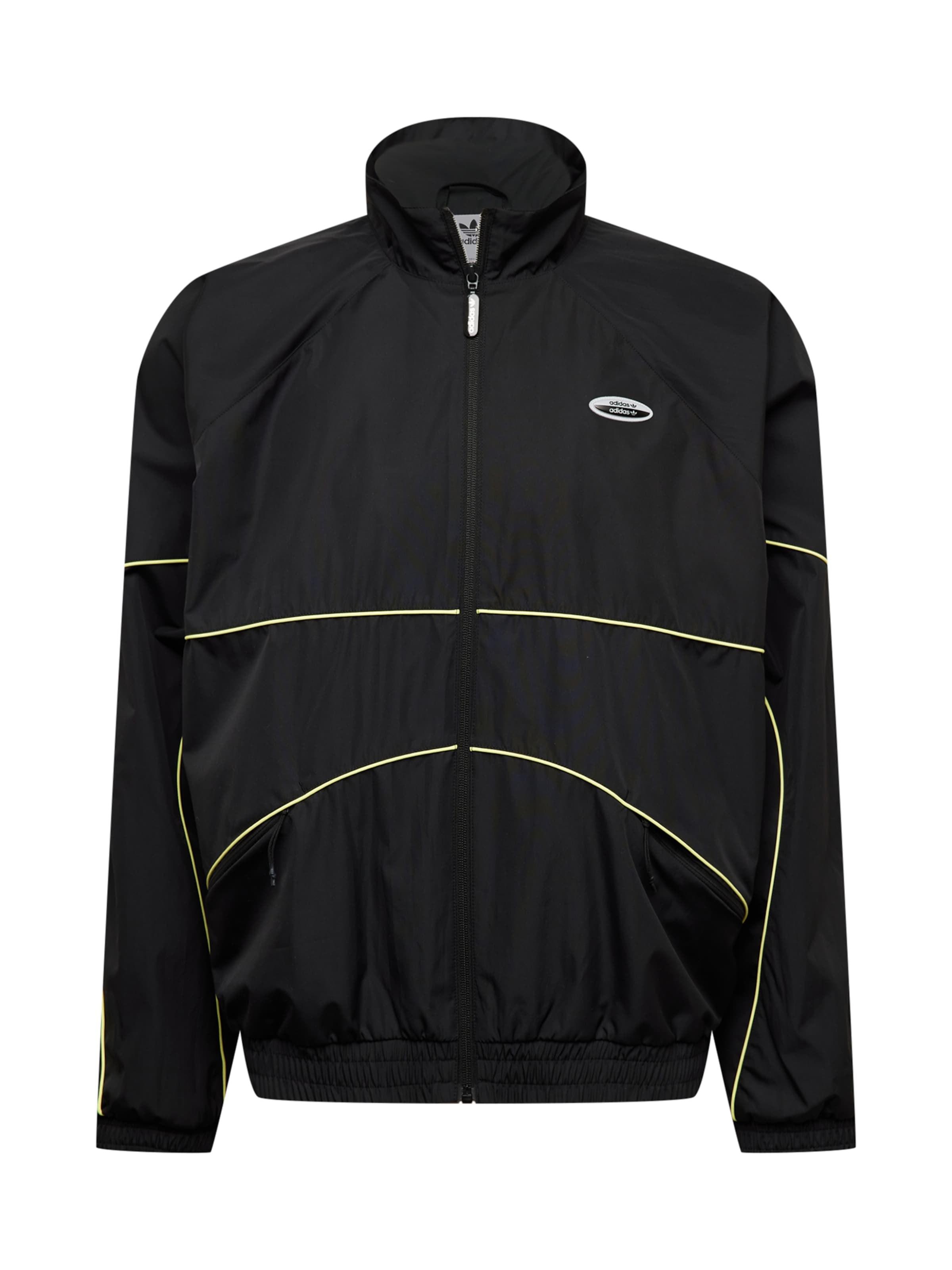 ADIDAS ORIGINALS Λειτουργικό μπουφάν 'R.Y.V.' σε μαύρο: μπροστά