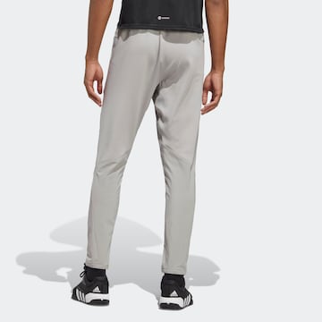 Tapered Pantaloni sportivi 'D4T' di ADIDAS SPORTSWEAR in grigio