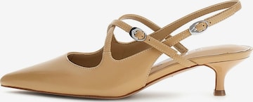 GUESS Slingpumps 'Elyze' in Braun: Vorderseite