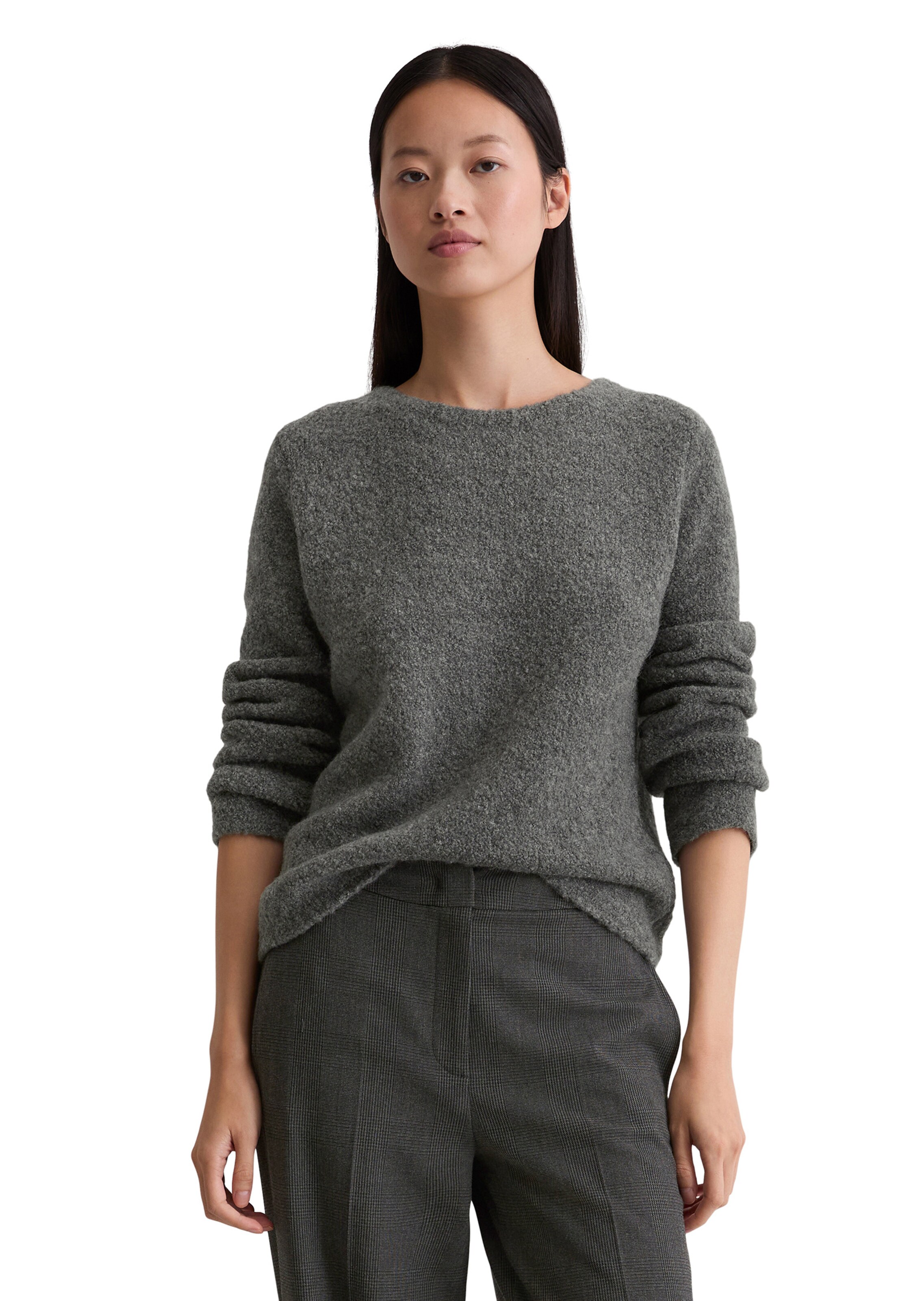Marc O'Polo Sweater in Grey: front