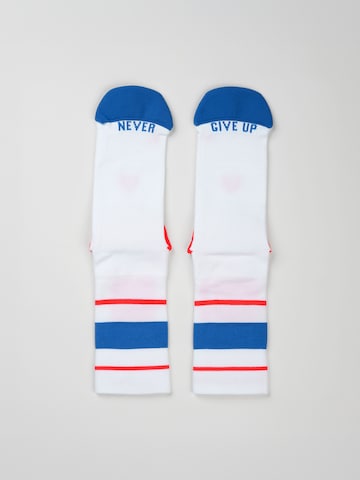 INCYLENCE Athletic Socks 'MOTTO RUNNING' in Blue