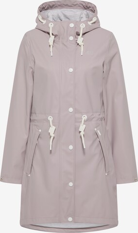 ICEBOUND Raincoat in Pink: front