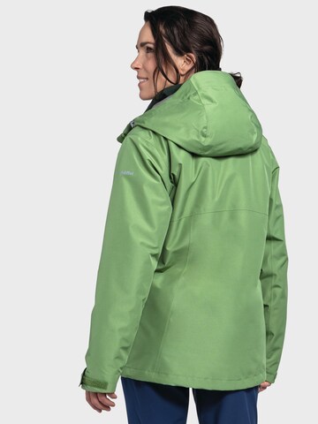 Schöffel Outdoorjas in Groen