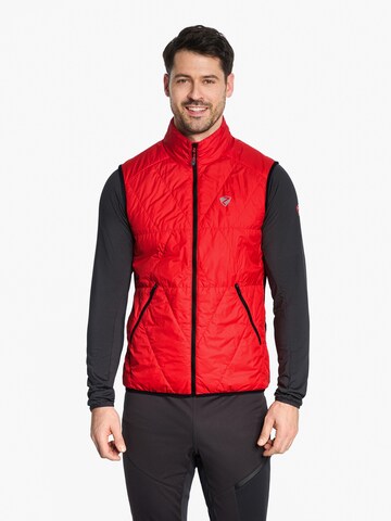 ZIENER Sportweste 'Nario' in Rot: Vorderseite