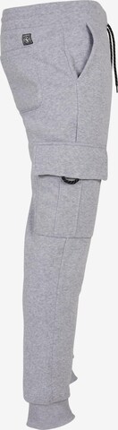 Effilé Pantalon cargo SOUTHPOLE en gris