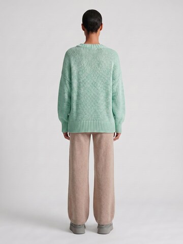 americandreams Oversized sweater 'Pepper' in Green