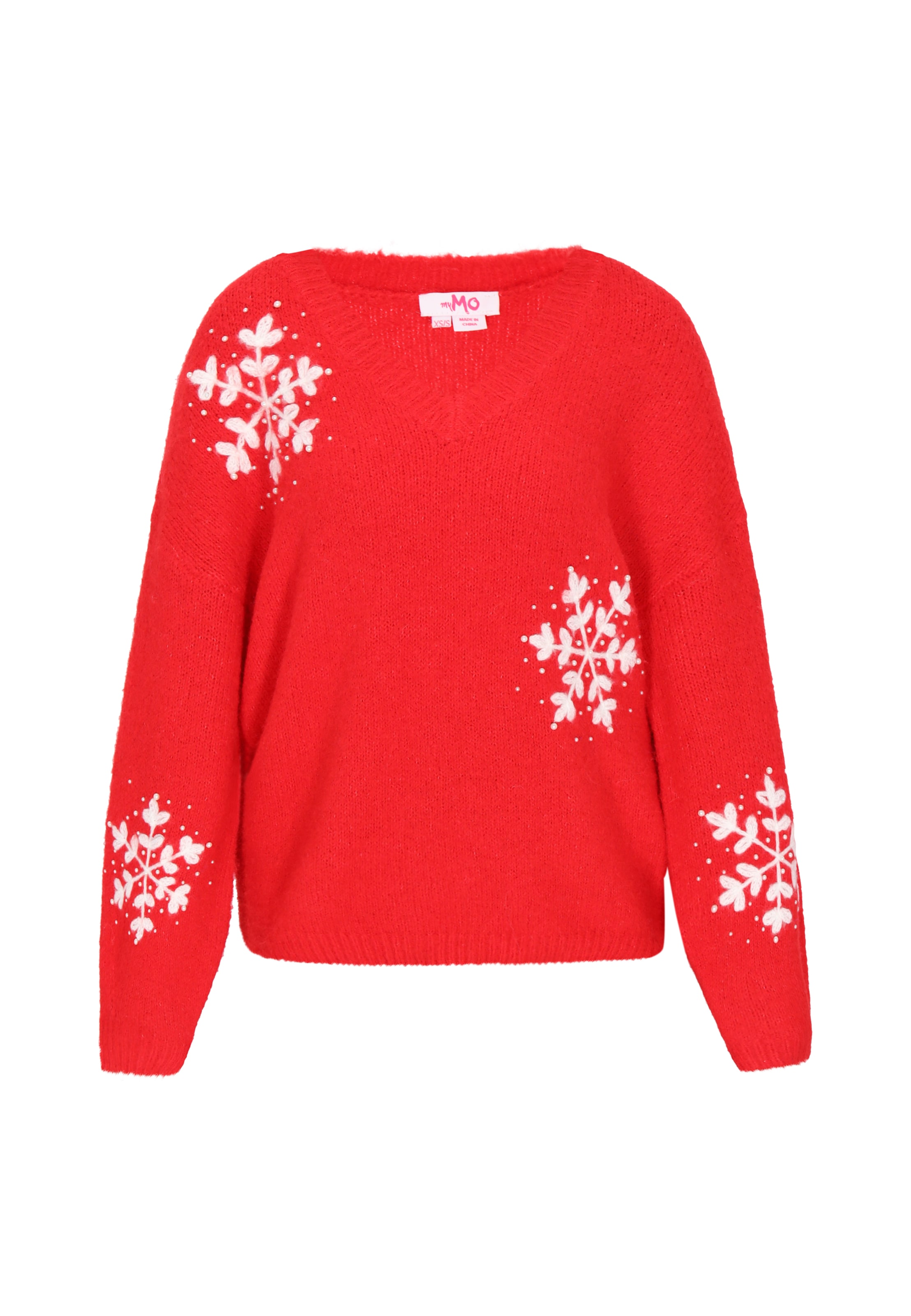 MYMO Trui in Rood: voorkant