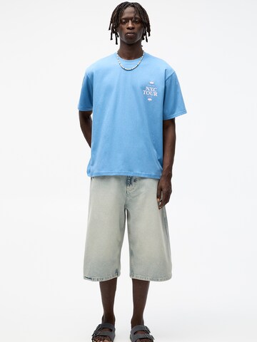 Pull&Bear Shirt in Blue