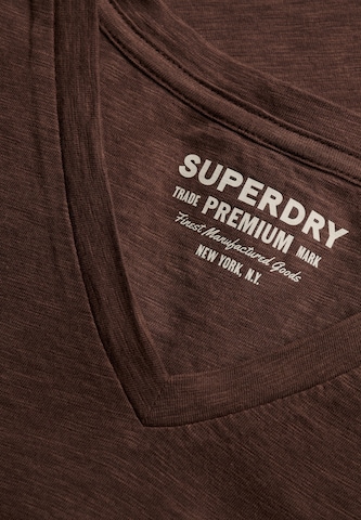 Superdry & Co - Camiseta 'STUDIOS' en marrón