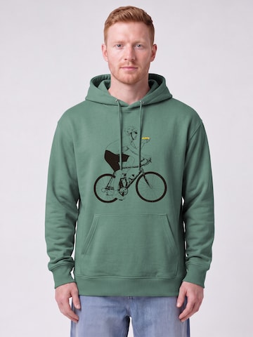 Watapparel Sweatshirt in Groen: voorkant