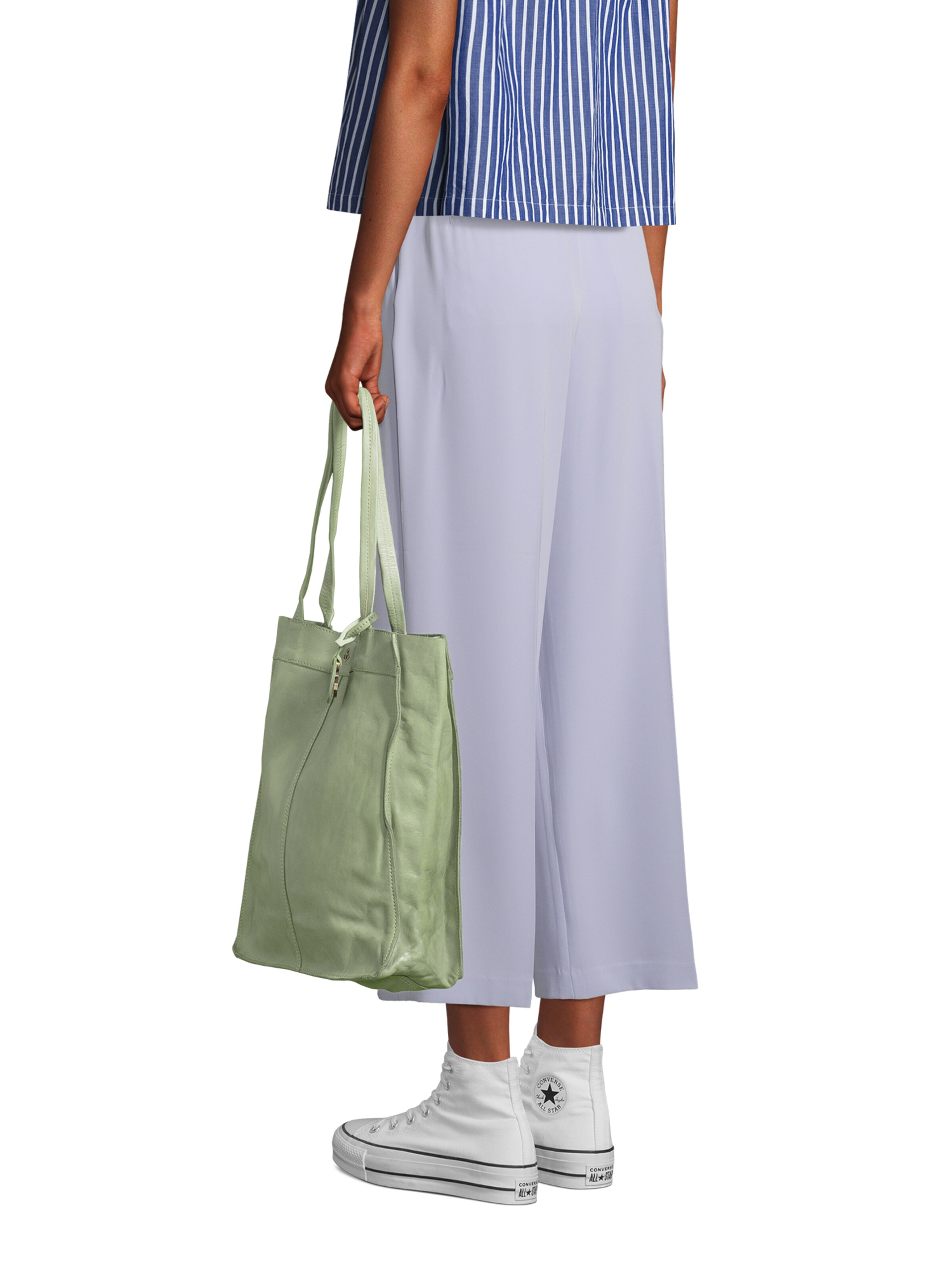 Cabas 'Elbe 1' Harbour 2nd en vert