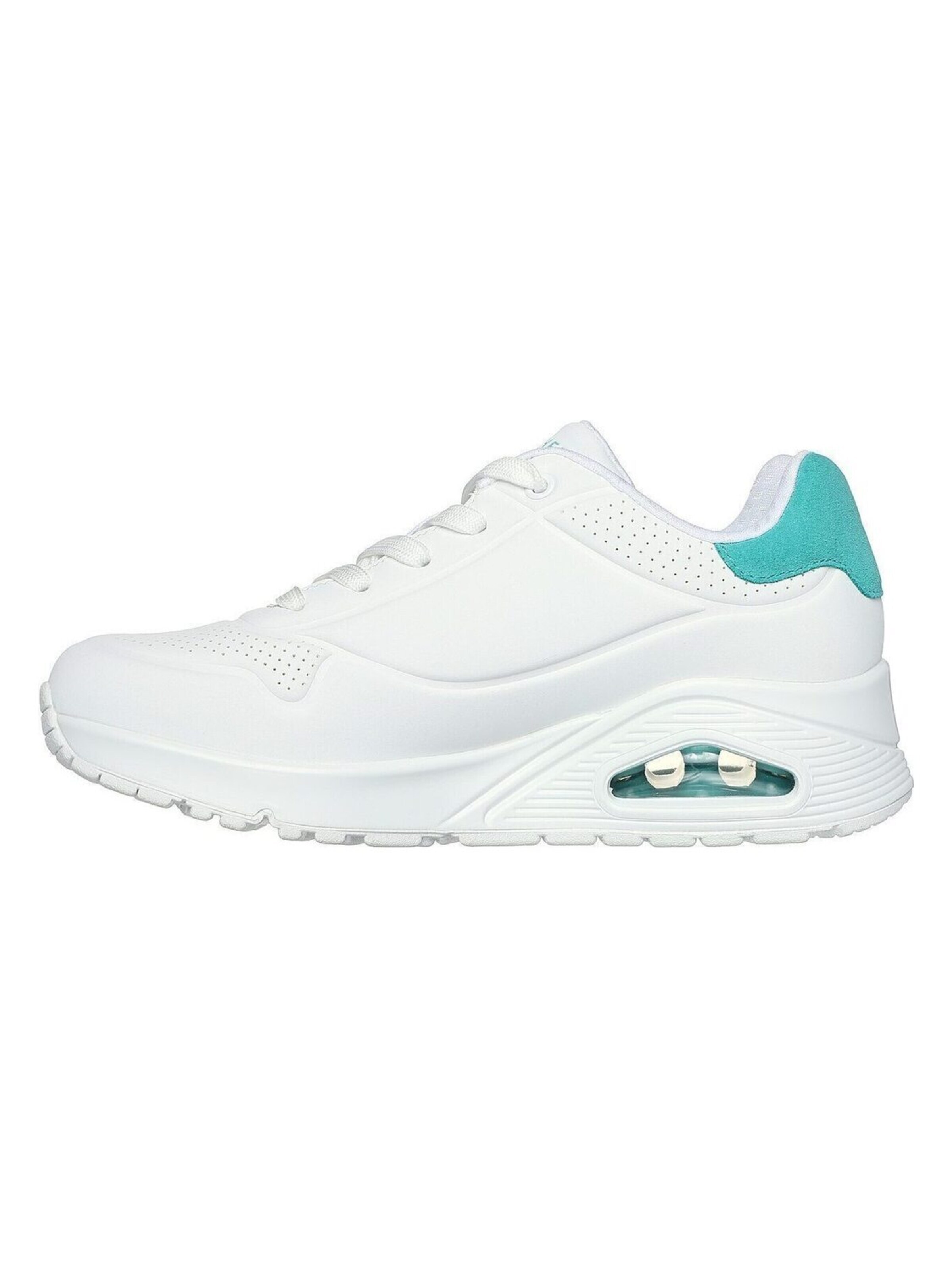 SKECHERS Sneaker low 'Skechers Uno - Pop Back'‌‌‌‌‌‌ in Weiß