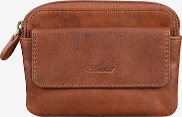 Benthill Key Ring in Brown: front