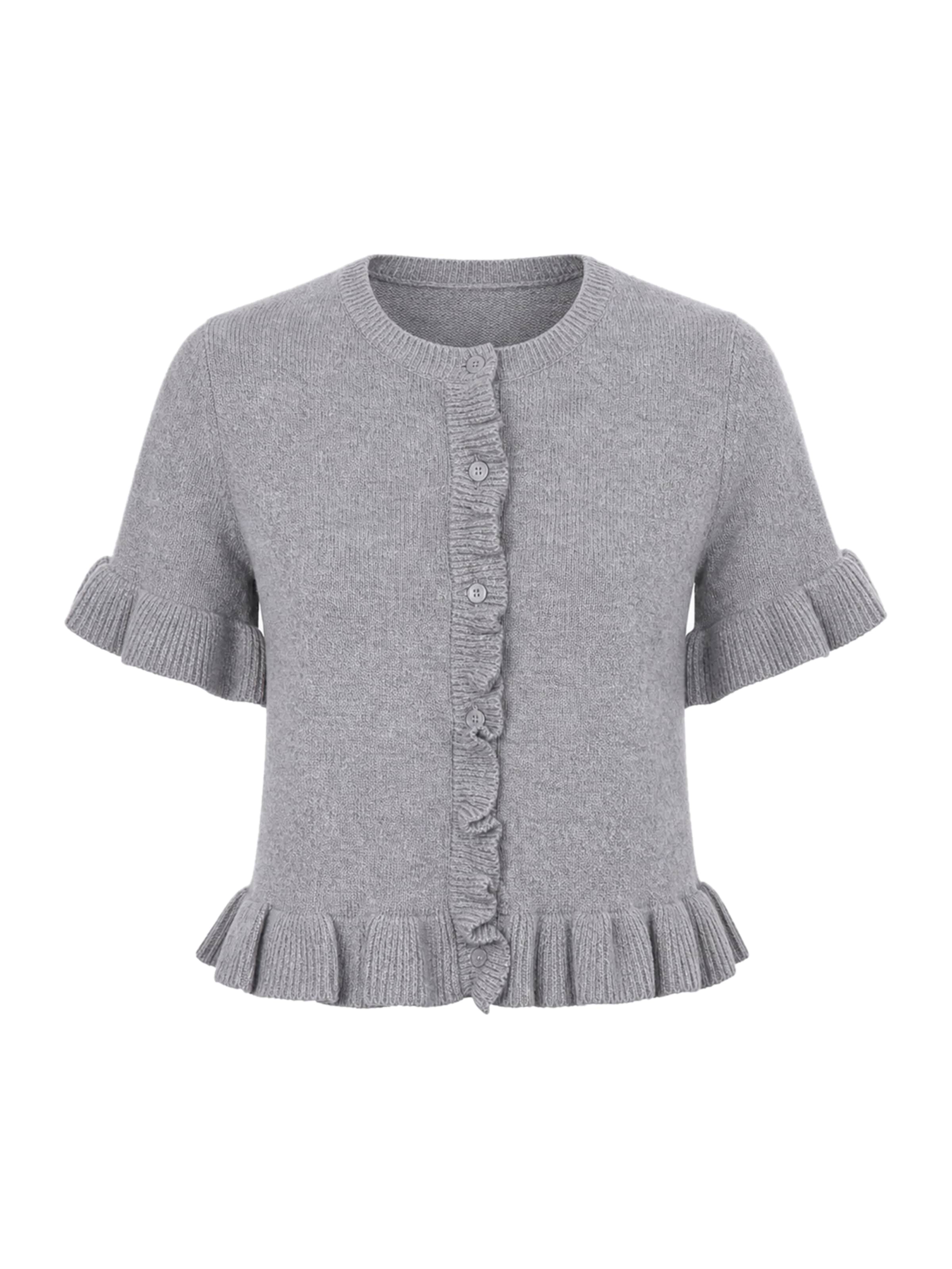 BRAVE SOUL Cardigan i grå: forside