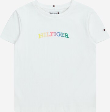 Maglietta di TOMMY HILFIGER in bianco: frontale