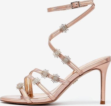 Derimod Sandaal in Roze: voorkant