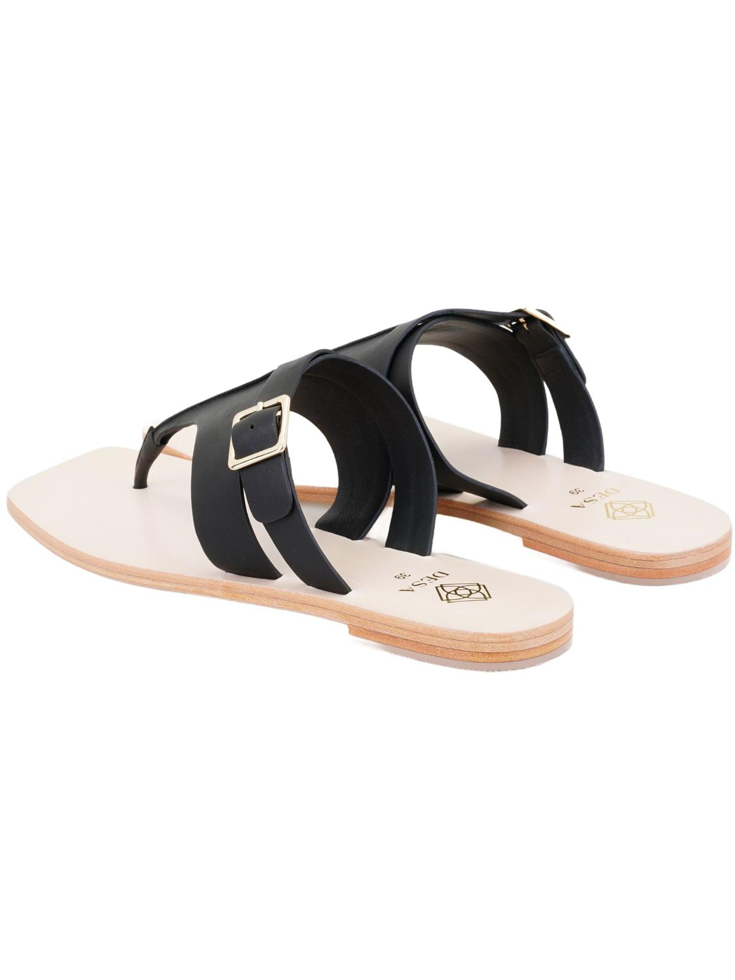 Desa - Zapatillas de casa 'Hausschuhe' en negro
