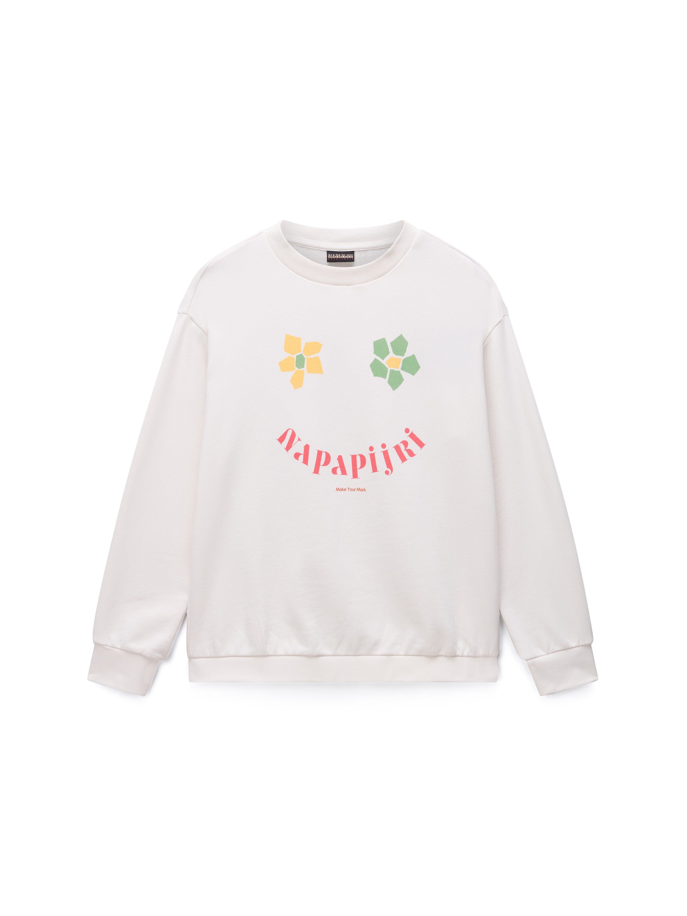 balta NAPAPIJRI Megztinis: priekis