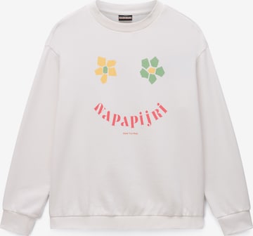 balta NAPAPIJRI Megztinis: priekis