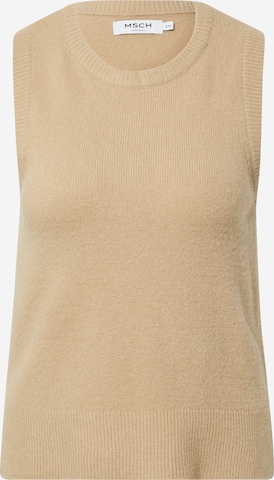 MSCH COPENHAGEN Pullover 'Zenie' i beige: forside