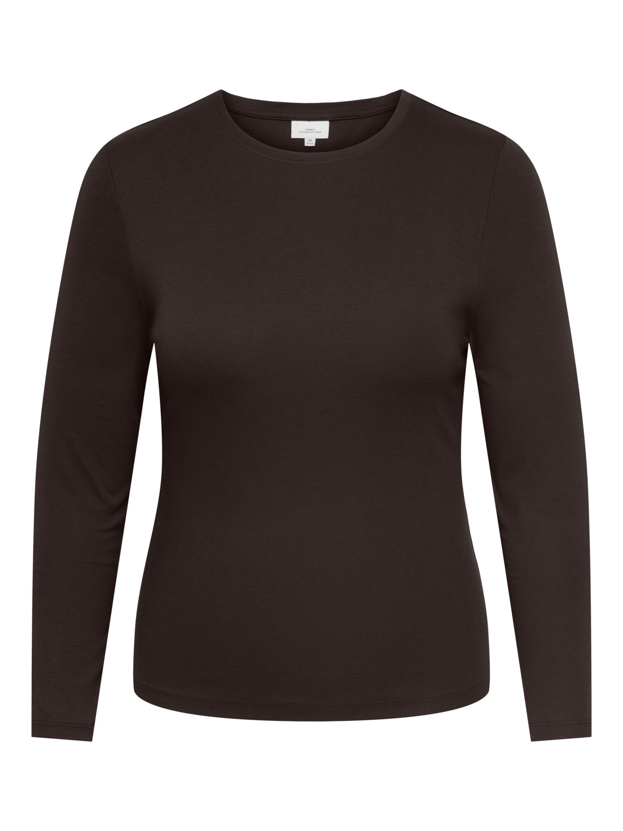 ONLY Carmakoma Shirt 'CARRiley' in Black: front