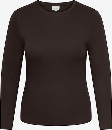 ONLY Carmakoma Shirt 'CARRiley' in Black: front
