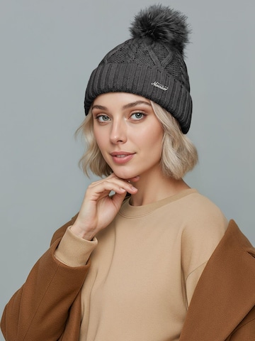 Neverless Mütze 'Julie' in Grau