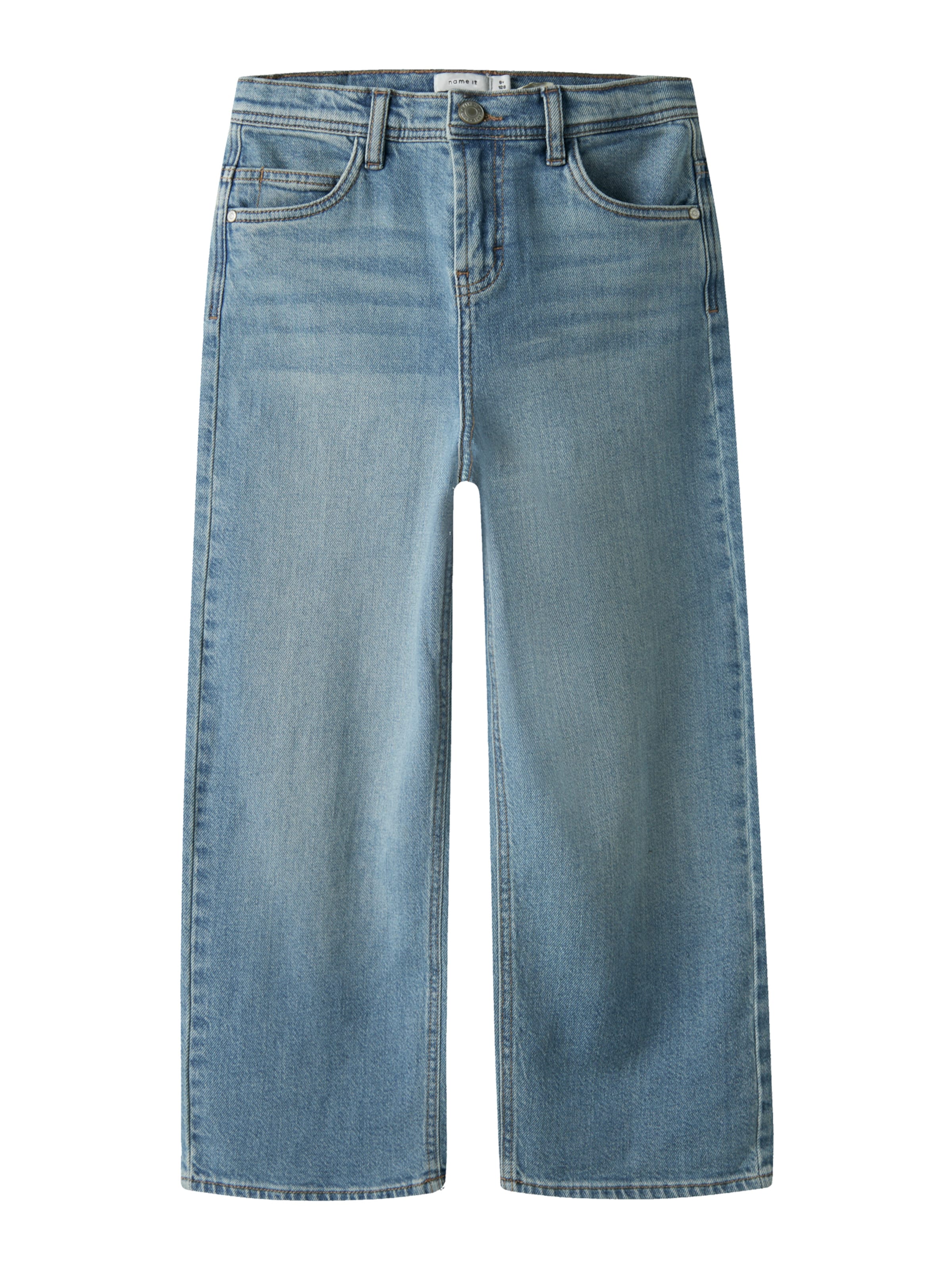 NAME IT Laiad sääred Teksapüksid 'NKMBEN X-SKATER', värv sinine: eest vaates