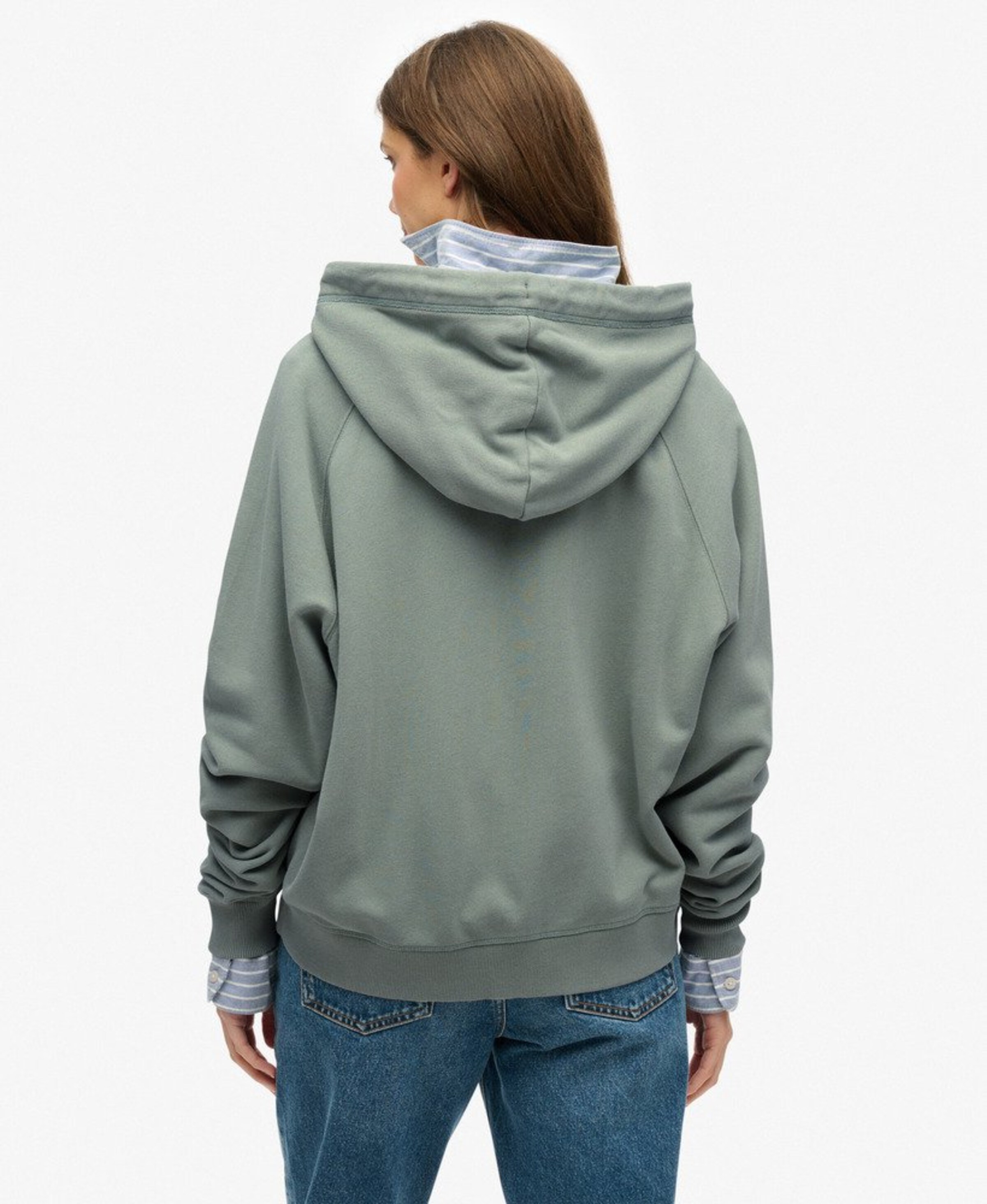 Veste de survêtement 'Essential' Superdry en vert