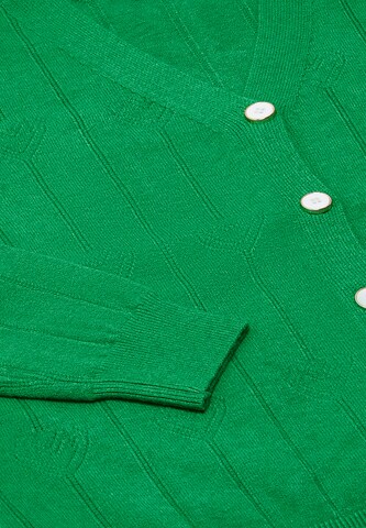 Cardigan SANIKA en vert