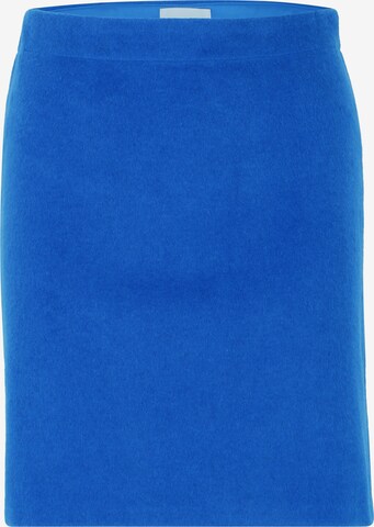 Cartoon Skirt in Blue: front