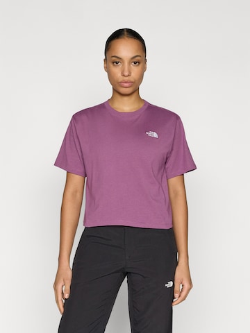THE NORTH FACE Μπλουζάκι 'EVOLUTION SIMPLE DOME' σε λιλά: μπροστά
