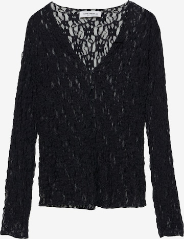 Pull&BearBluza - crna boja: prednji dio