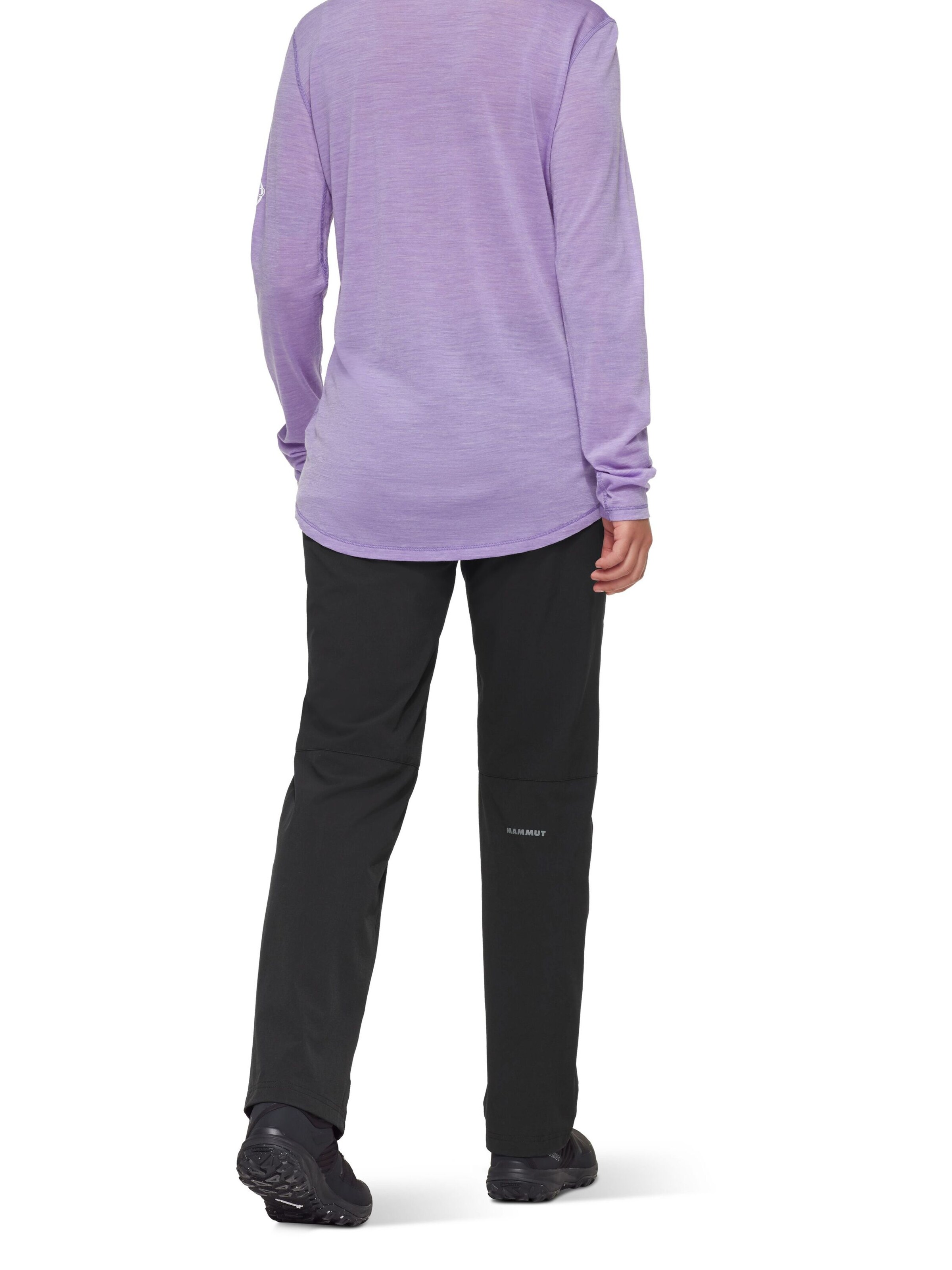 MAMMUT Regular Outdoorhose 'Hiking V' in Schwarz