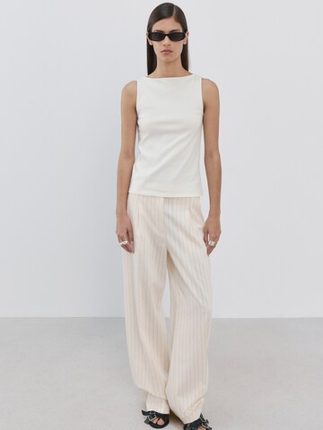 MANGO Top 'TECLI' - Biela