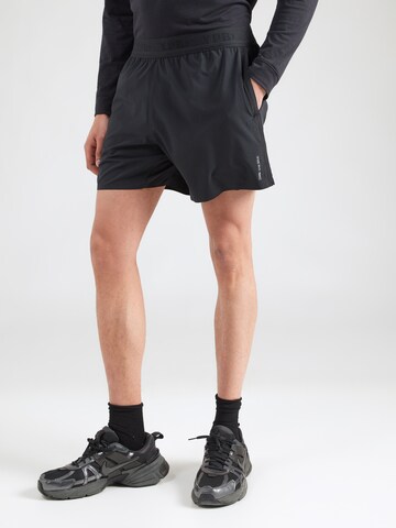 Abercrombie & Fitch regular Παντελόνι φόρμας 'FEB4' σε μαύρο: μπροστά