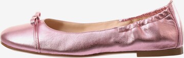 Ballerines ' BETTY ' Högl en rose : devant